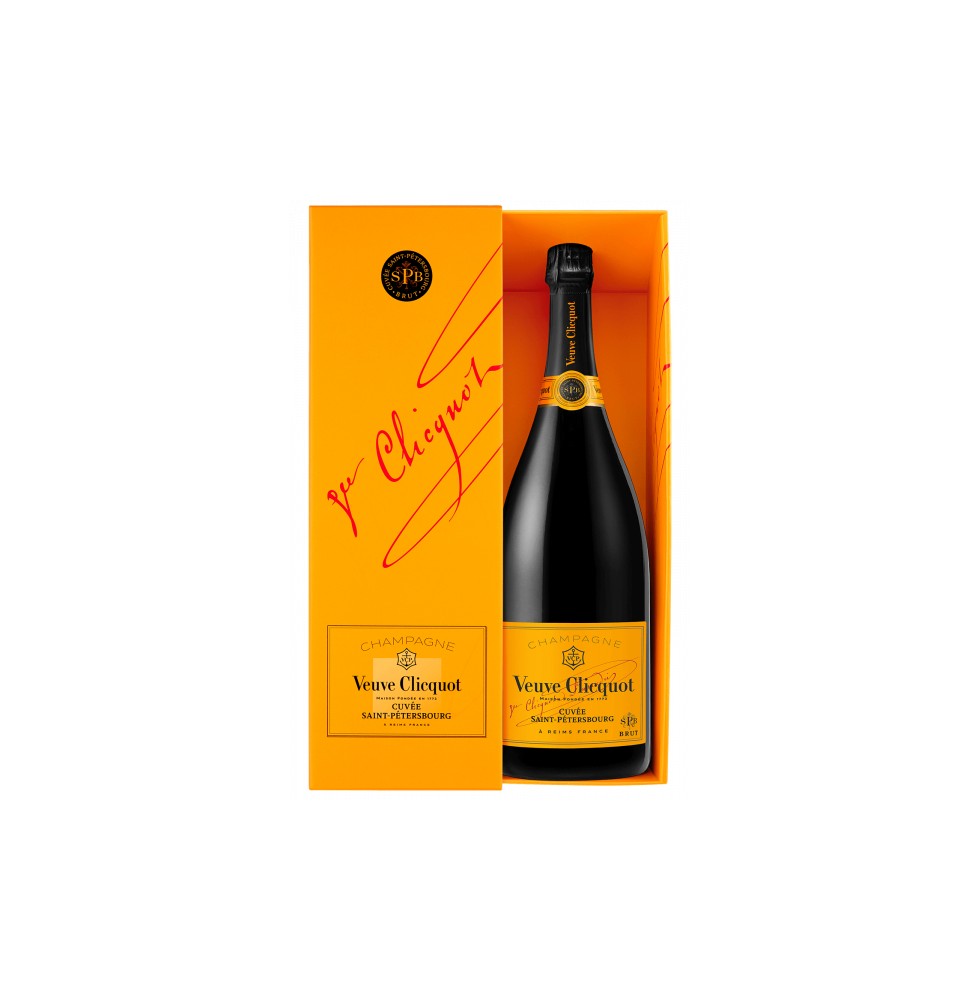 VEUVE CLICQUOT CHAMPAGNE CUVEE SAINT-PETERSBOURG ASTUCCIO 1.50 litri