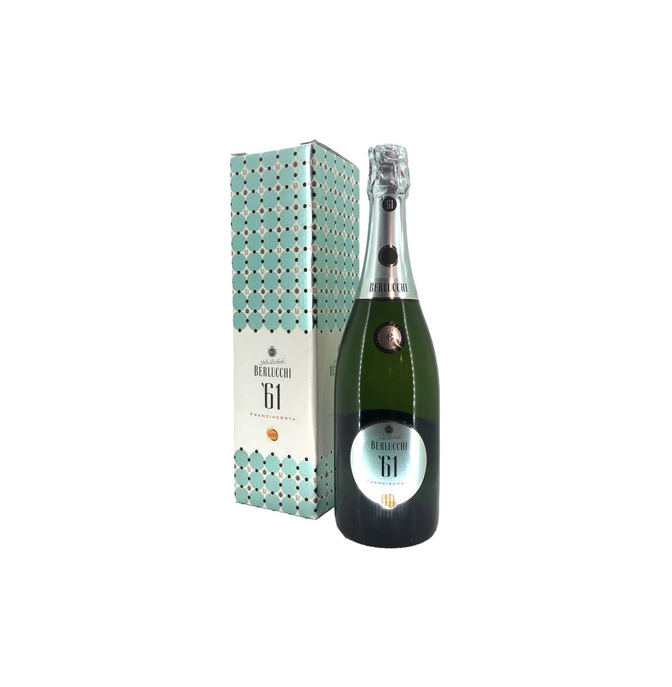 BERLUCCHI 61 FRANCIACORTA SATEN ASTUCCIO 0.75 litri