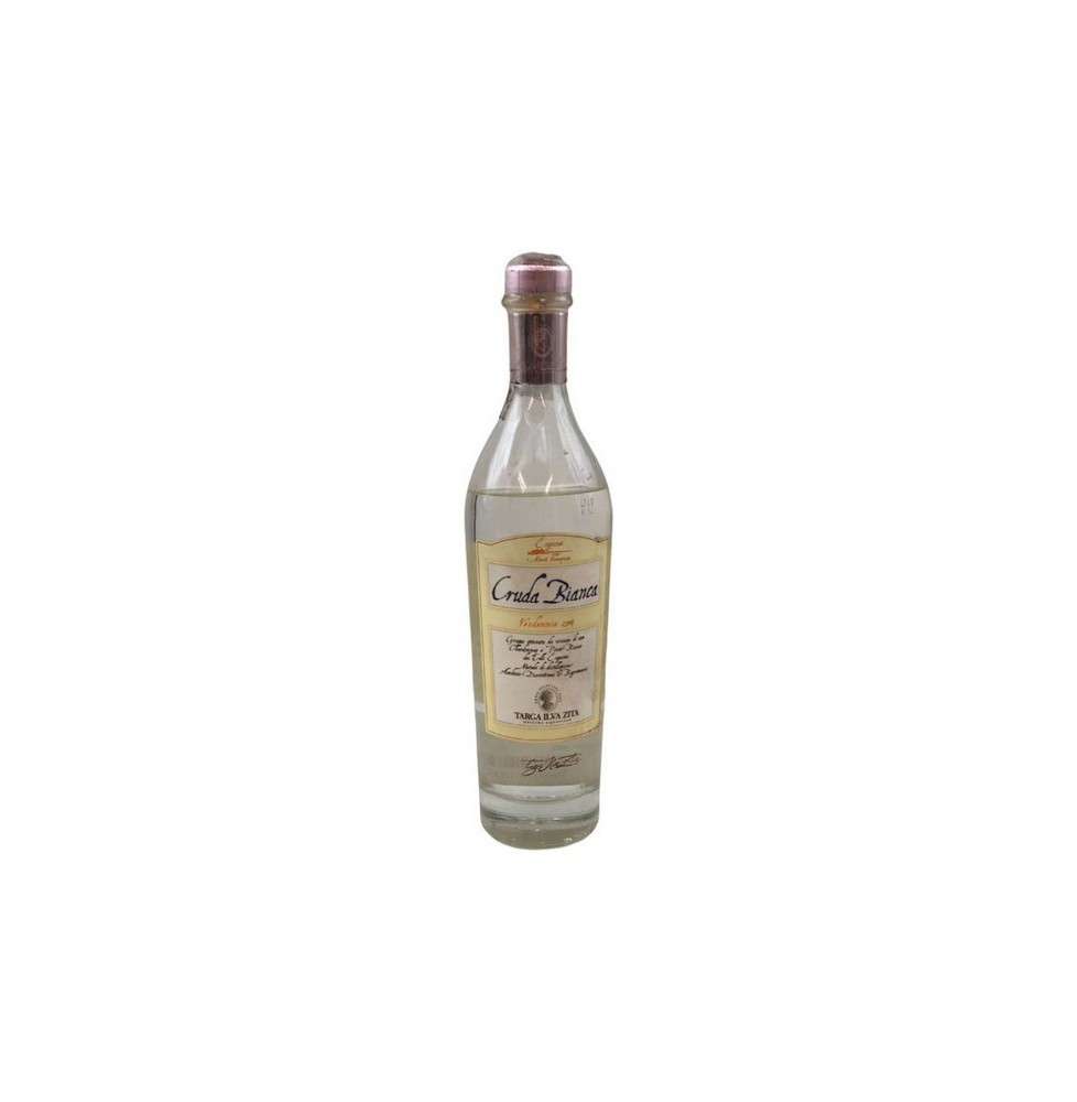 GRAPPA CRUDA BIANCA TARGA ILVA ZITA  0.70 litri