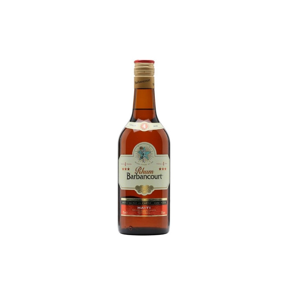 RUM BARBANCOURT 4ans  0.70 litri