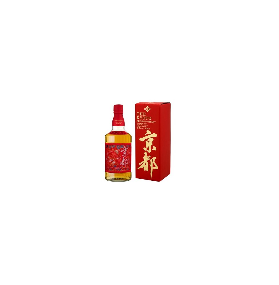 JAPANESE BLENDED WHISKY THE KYOTO ROSSO AKA-OBI 0.70 litri