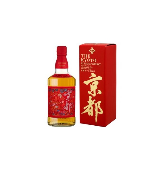 JAPANESE BLENDED WHISKY THE KYOTO ROSSO AKA-OBI 0.70 litri