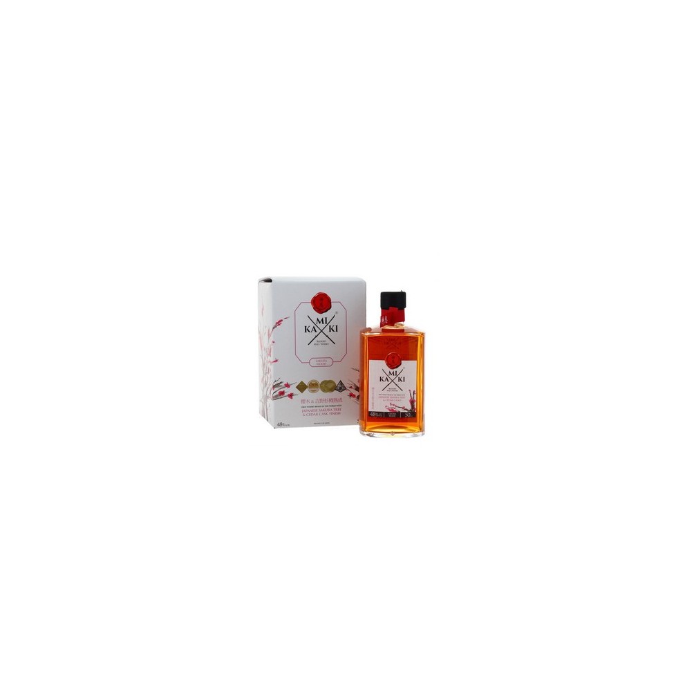 BLENDED MALT WHISKY KAMIKI SAKURA WOOD 0.50 litri