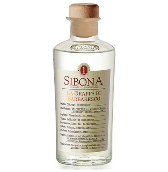 SIBONA GRAPPA BARBARESCO 0.50 litri