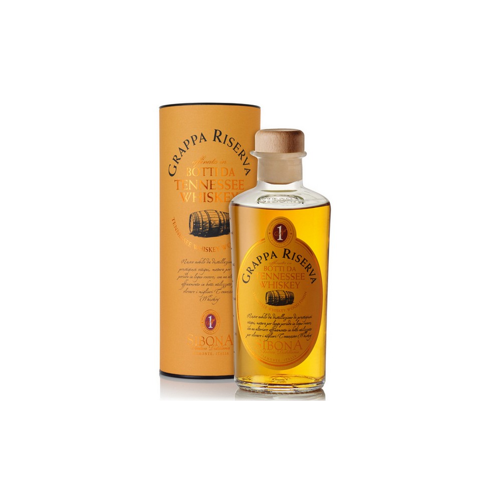 SIBONA GRAPPA RISERVA BOTTI DA TENNESSEE WHISKEY 0.50 litri