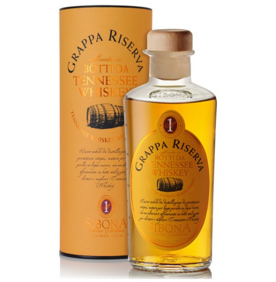 SIBONA GRAPPA RISERVA BOTTI DA TENNESSEE WHISKEY 0.50 litri