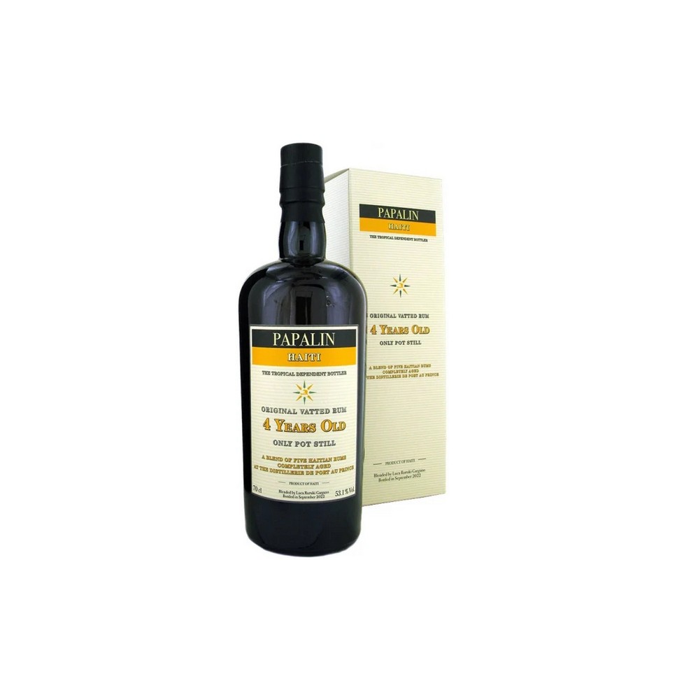 RUM PAPALIN 4yo ED.21 0.70 litri