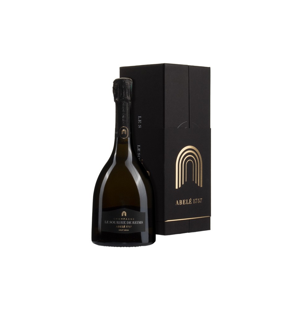 ABELE' 1757 CHAMPAGNE LE SOURIRE DE REIMS BRUT ASTUCCIO 0.75 litri