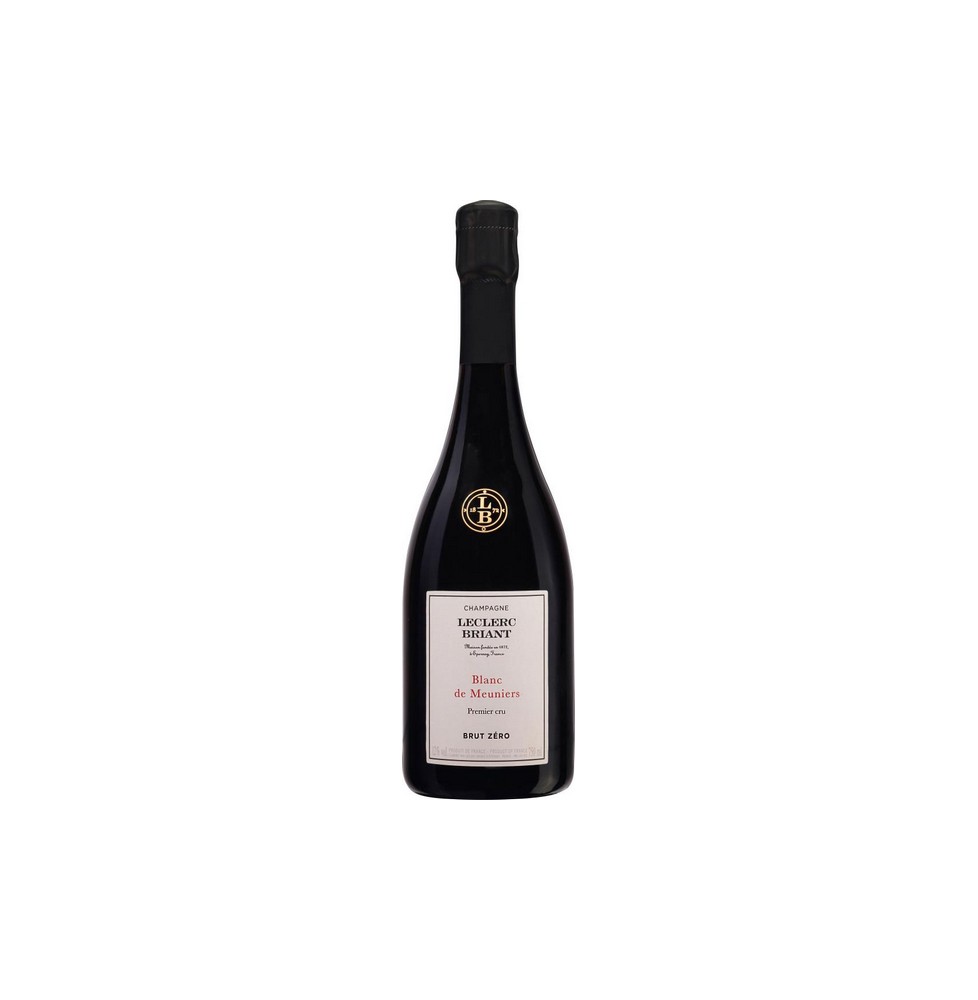 LECLERC BRIANT CHAMPAGNE BRUT ZERO BLANC DE MEUNIERS  0.75 litri