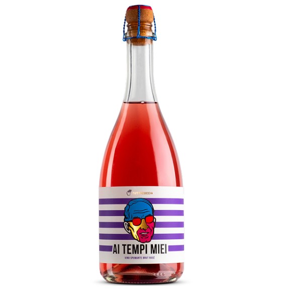 D'ANGELO PARIDE AI TEMPI MIEI VINO SPUMANTE BRUT ROSE' 0.75 litri