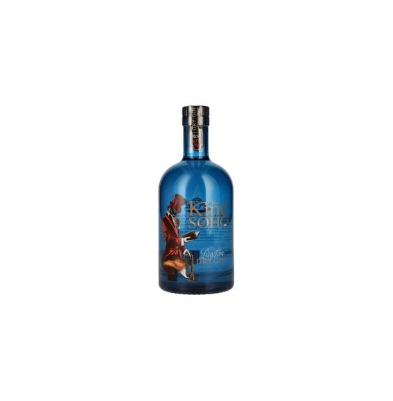 GIN THE KING OF SOHO 42% 70CL. 0.70 litri