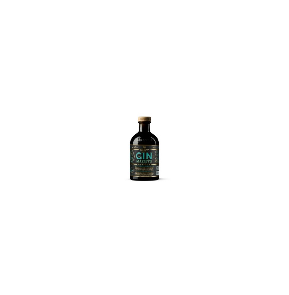 GIN MAZZETTI D'ALTAVILLA BLACK EDITION 0.70 litri