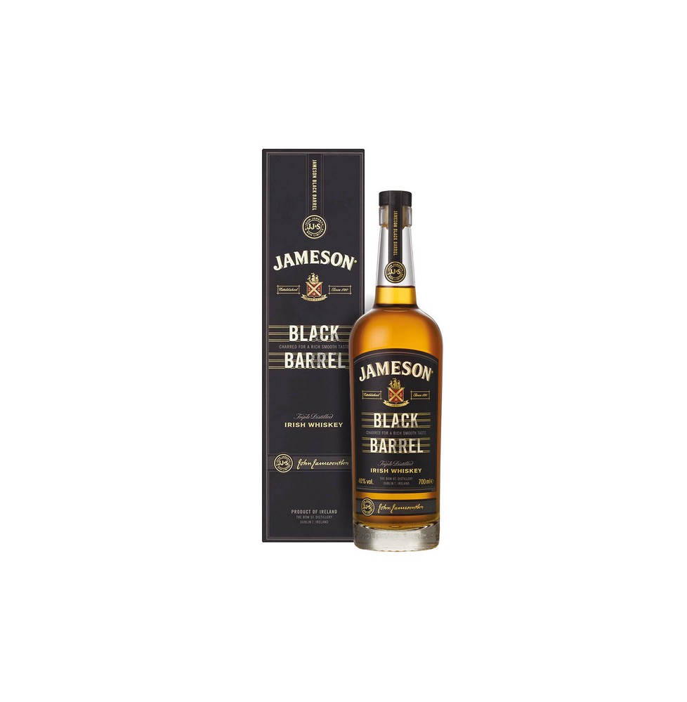 IRISH WHISKEY JAMESON BLACK BARREL 0.70 litri