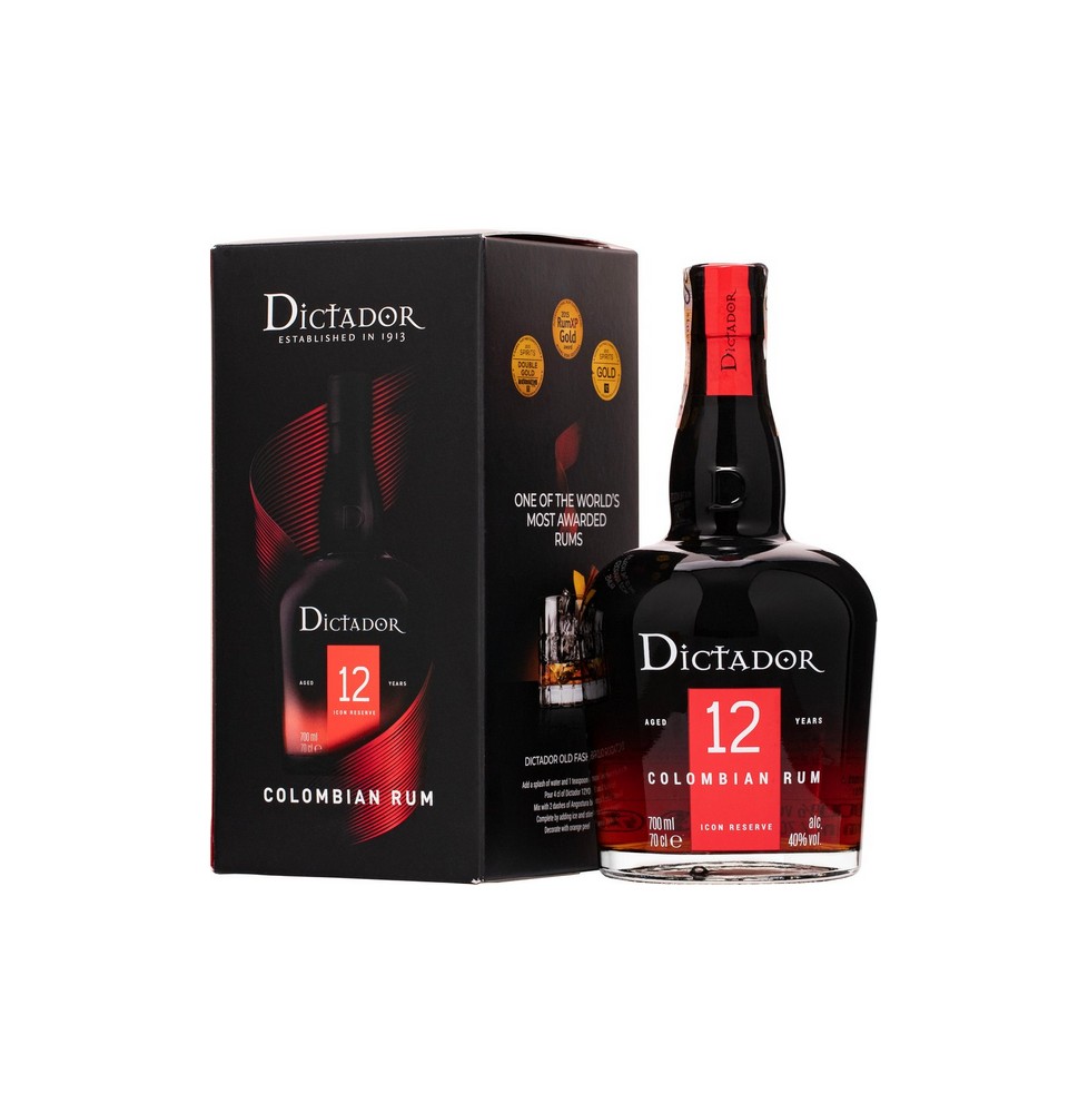 RUM DICTADOR 12yo 0.70 litri