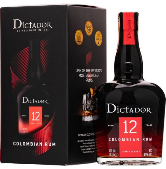 RUM DICTADOR 12yo 0.70 litri