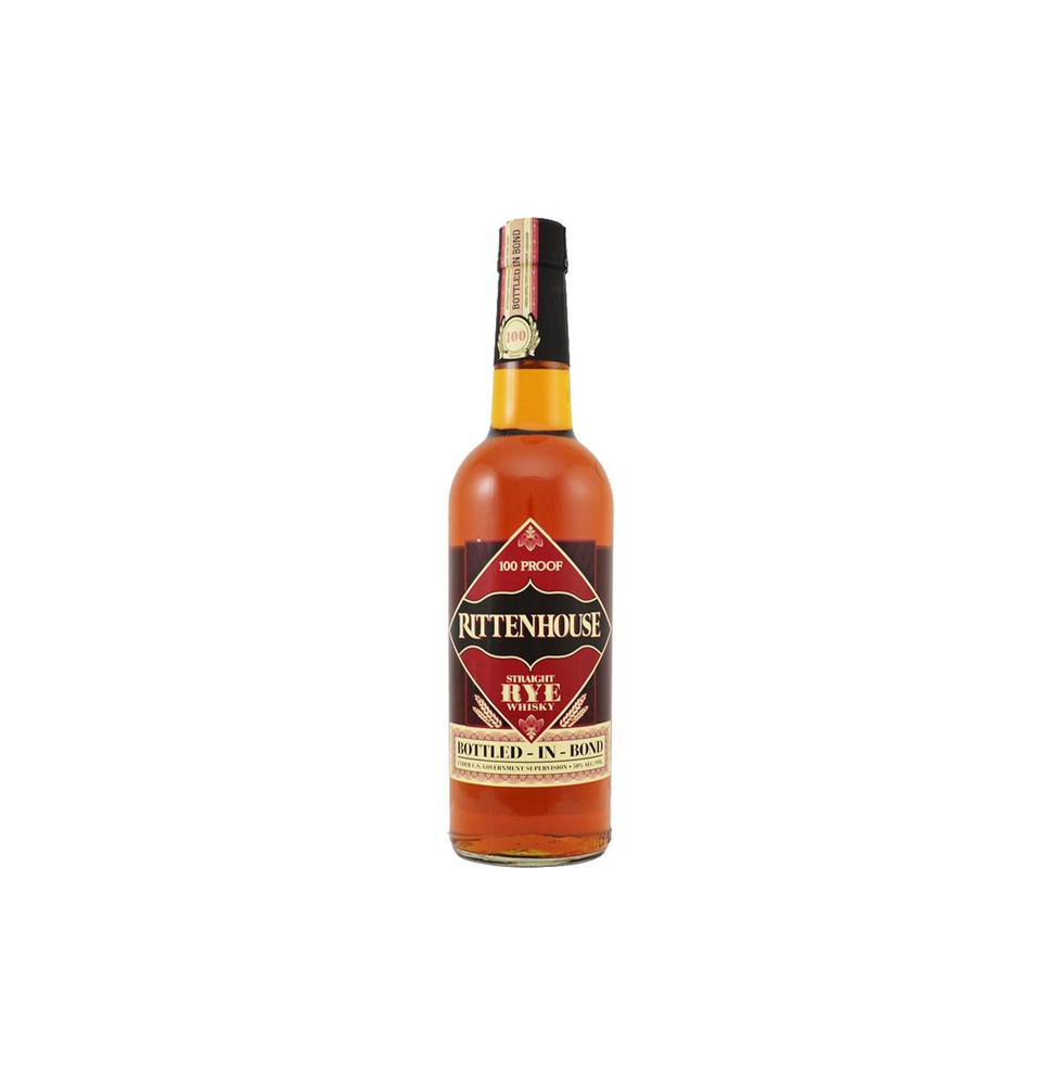 STRAIGHT RYE WHISKY RITTENHOUSE  0.70 litri