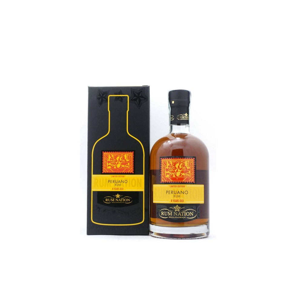 RUM NATION PERUANO 8Y 0.70 litri