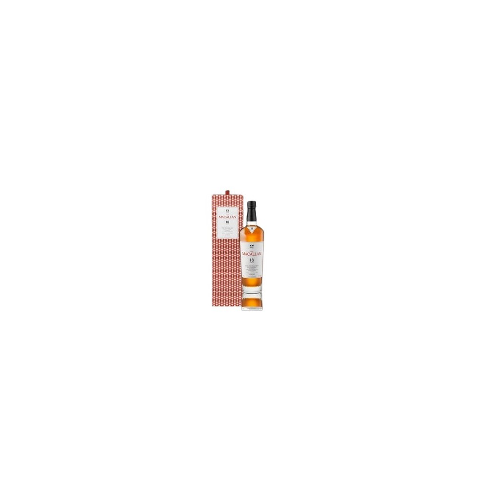 SINGLE MALT HIGHLAND SCOTCH WHISKY MACALLAN  18yo DOUBLE CASK  0.70 litri