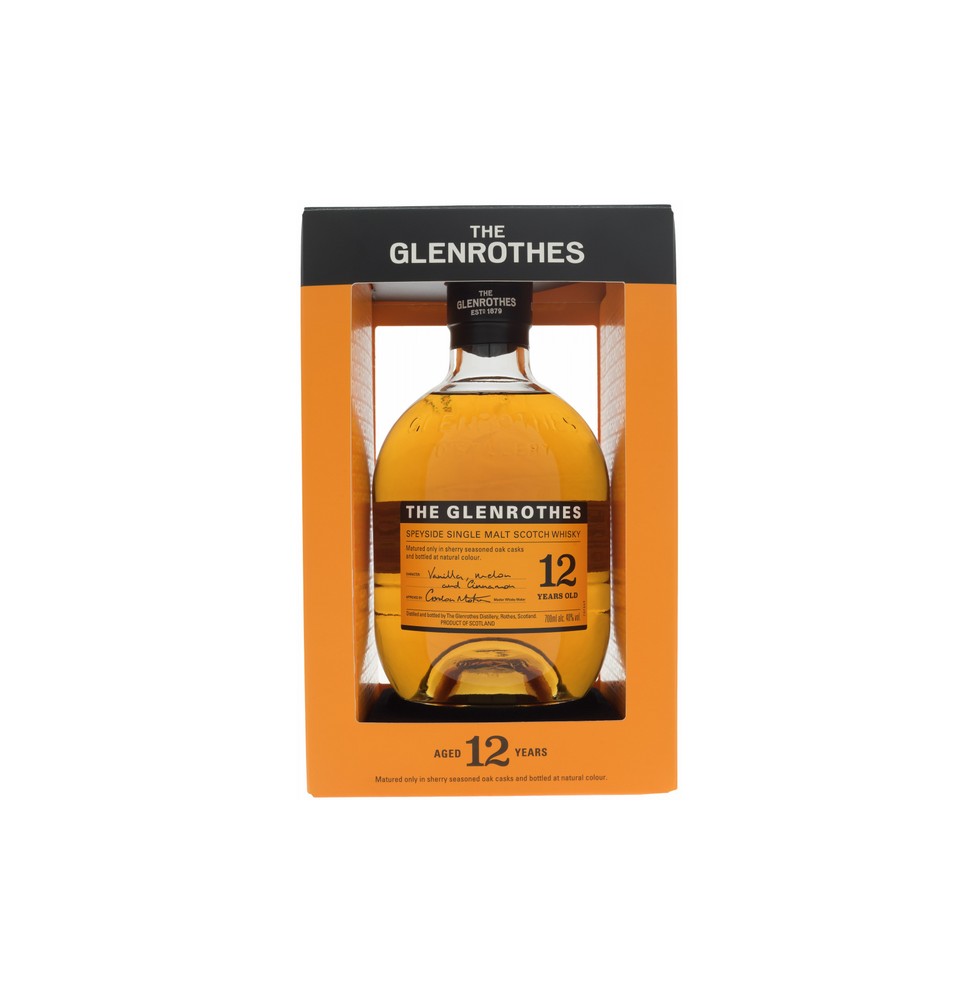 SPEYSIDE SINGLE MALT SCOTCH WHISKY THE GLENROTHES 12yo 0.70 litri