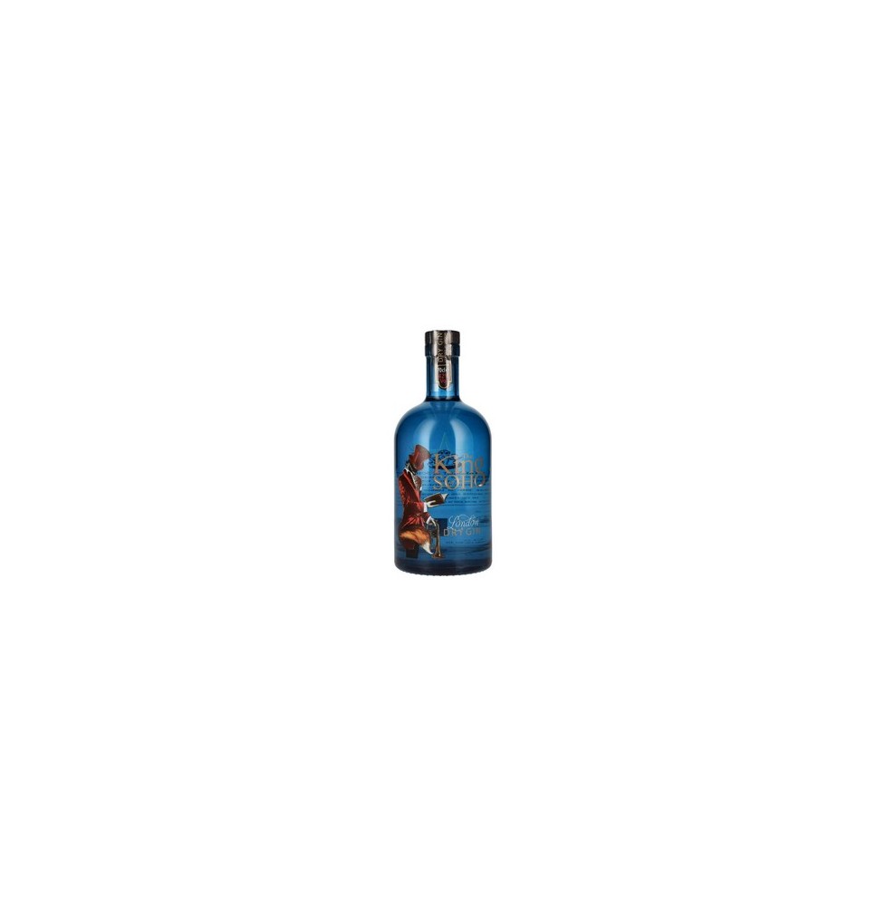 GIN THE KING OF SOHO 42% 70CL. 0.70 litri