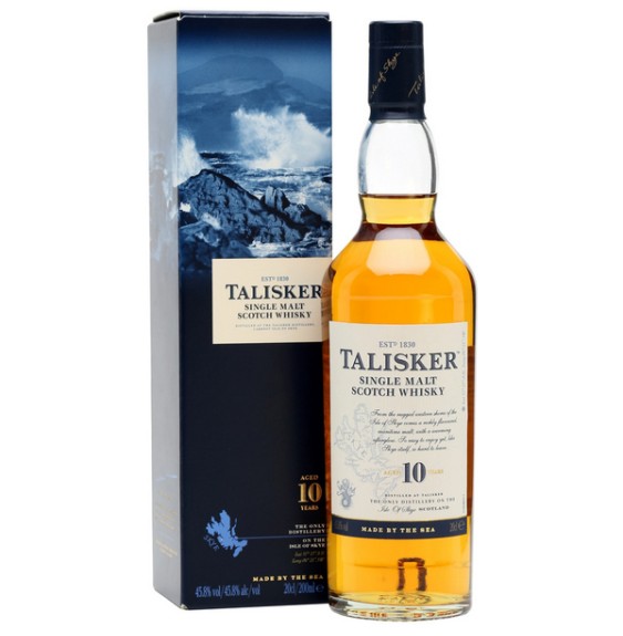 SINGLE MALT SCOTCH WHISKY TALISKER 10yo  0.70 litri