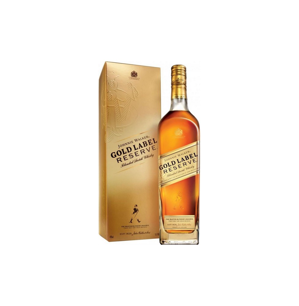 BLENDED SCHOTCH WHISKY JOHNNIE WALKER GOLD RESERVE 0.70 litri