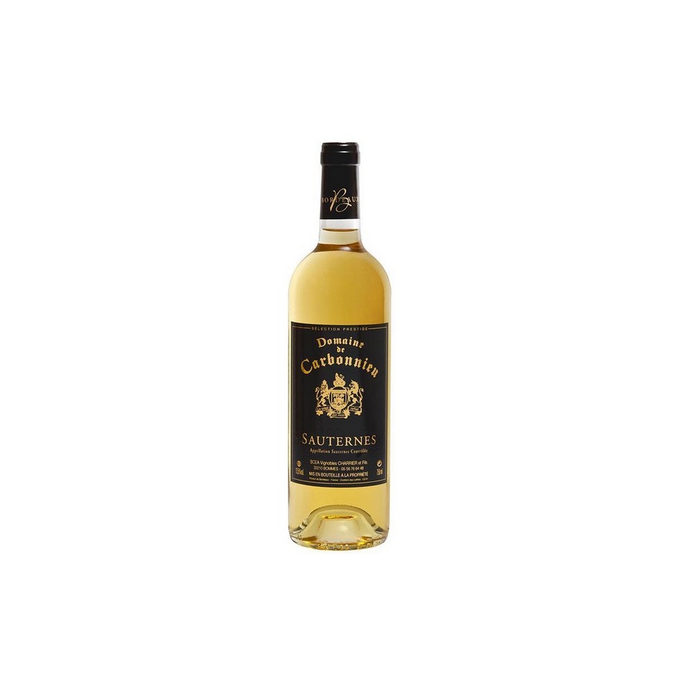 DOMAINE DE CARBONNIEU SAUTERNES 2015 0.75 litri