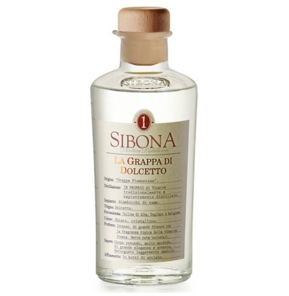 SIBONA GRAPPA DOLCETTO 0.50 litri