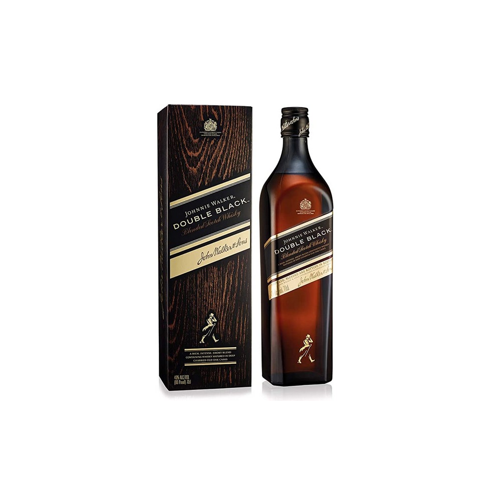 BLENDED SCHOTCH WHISKY JOHNNIE WALKER DOUBLEBLACK 12yo70CL. 0.70 litri