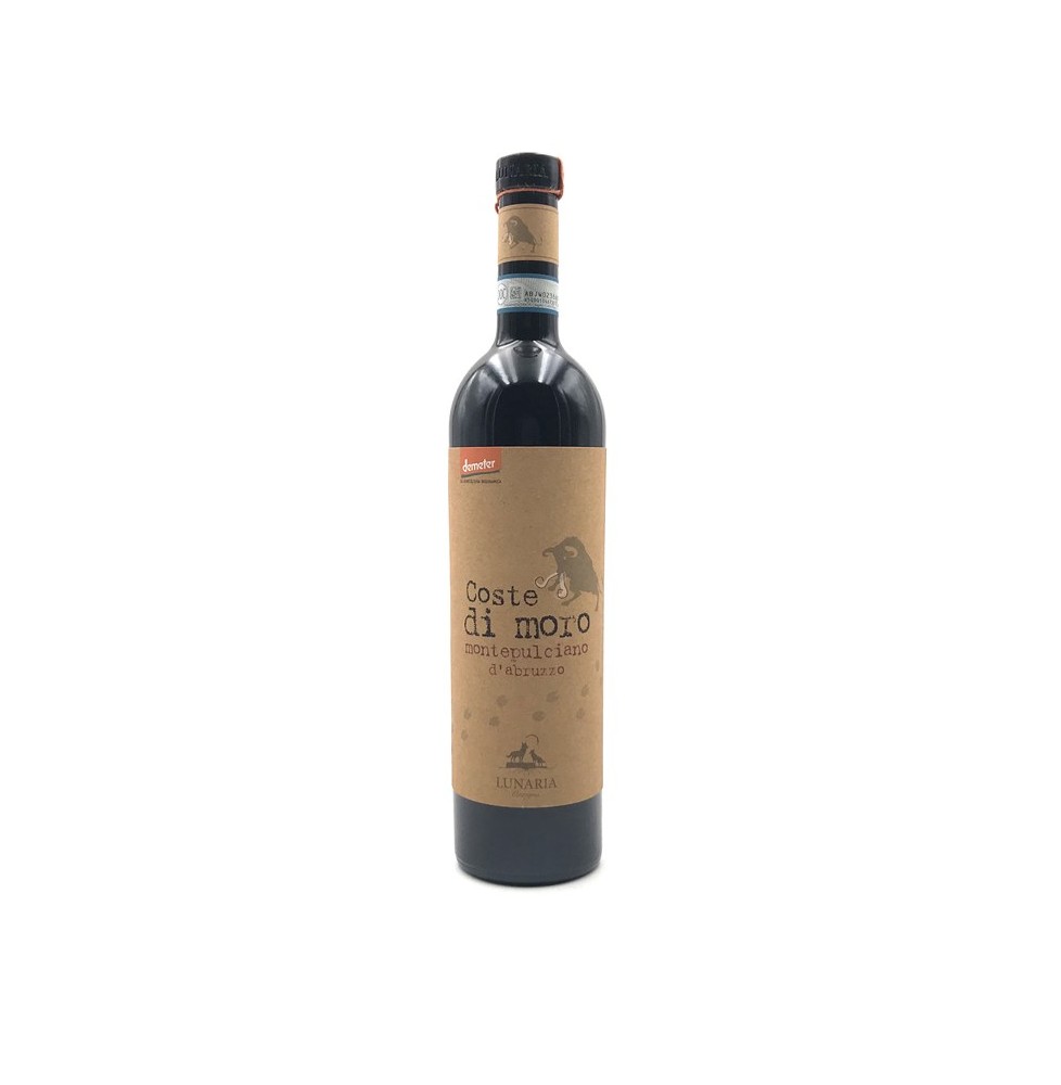 LUNARIA  COSTE DI MORO MONTEPULCIANO D'ABRUZZO DOC 0.75 litri
