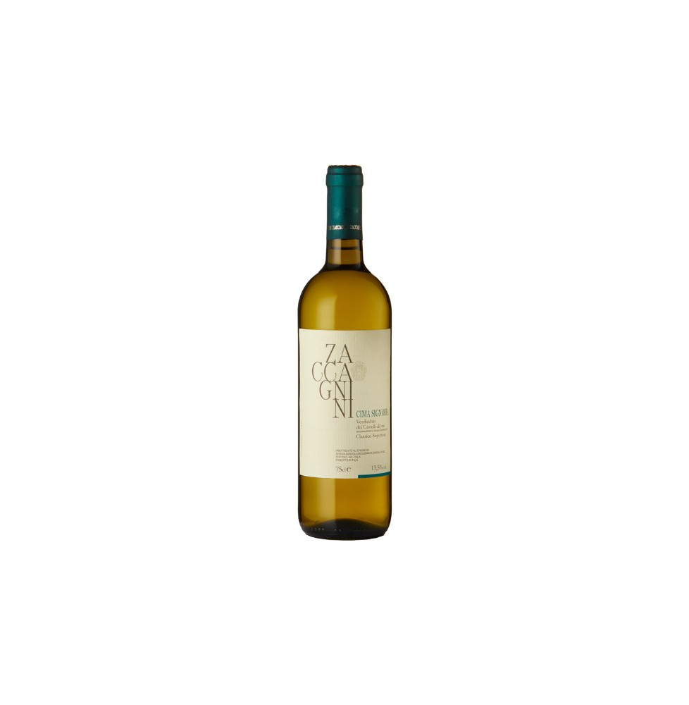 ZACCAGNINI  CIMA SIGNORIA VERD.CAST. JESI CLASS.SUP.  0.75 litri