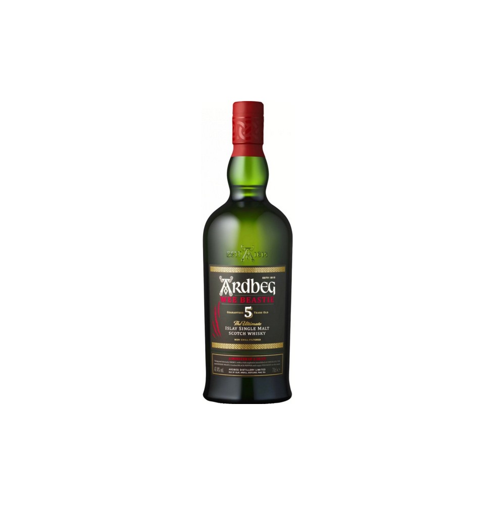 ISLAY SINGLE MALT SCOTCH WHISKY  ARDBEG WEEBEASTIE 5yo 0.70 litri