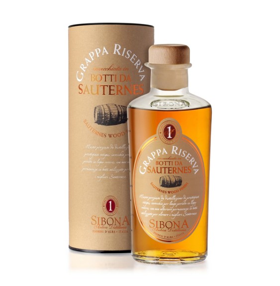 SIBONA GRAPPA RISERVA BOTTI DA SAUTERNES 0.50 litri