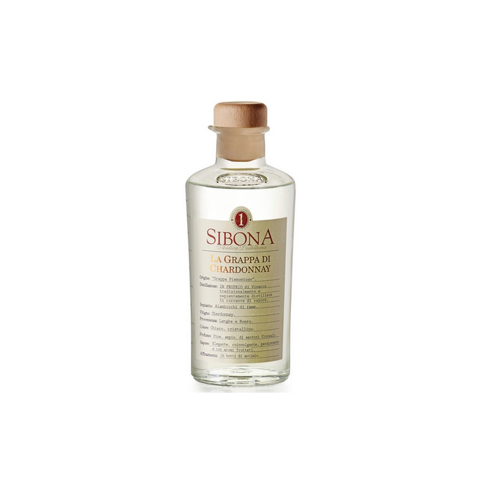 SIBONA GRAPPA CHARDONNAY 0.50 litri