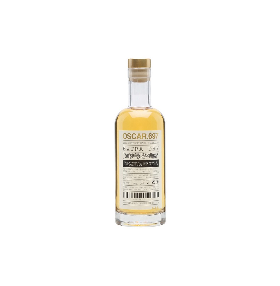 OSCAR 697 VERMOUTH EXTRA DRY 0.50 litri