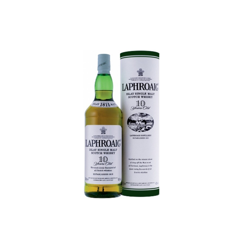 ISLAY SINGLE MALT SCOTCH WHISKY LAPHROAIG 10yo 0.70 litri