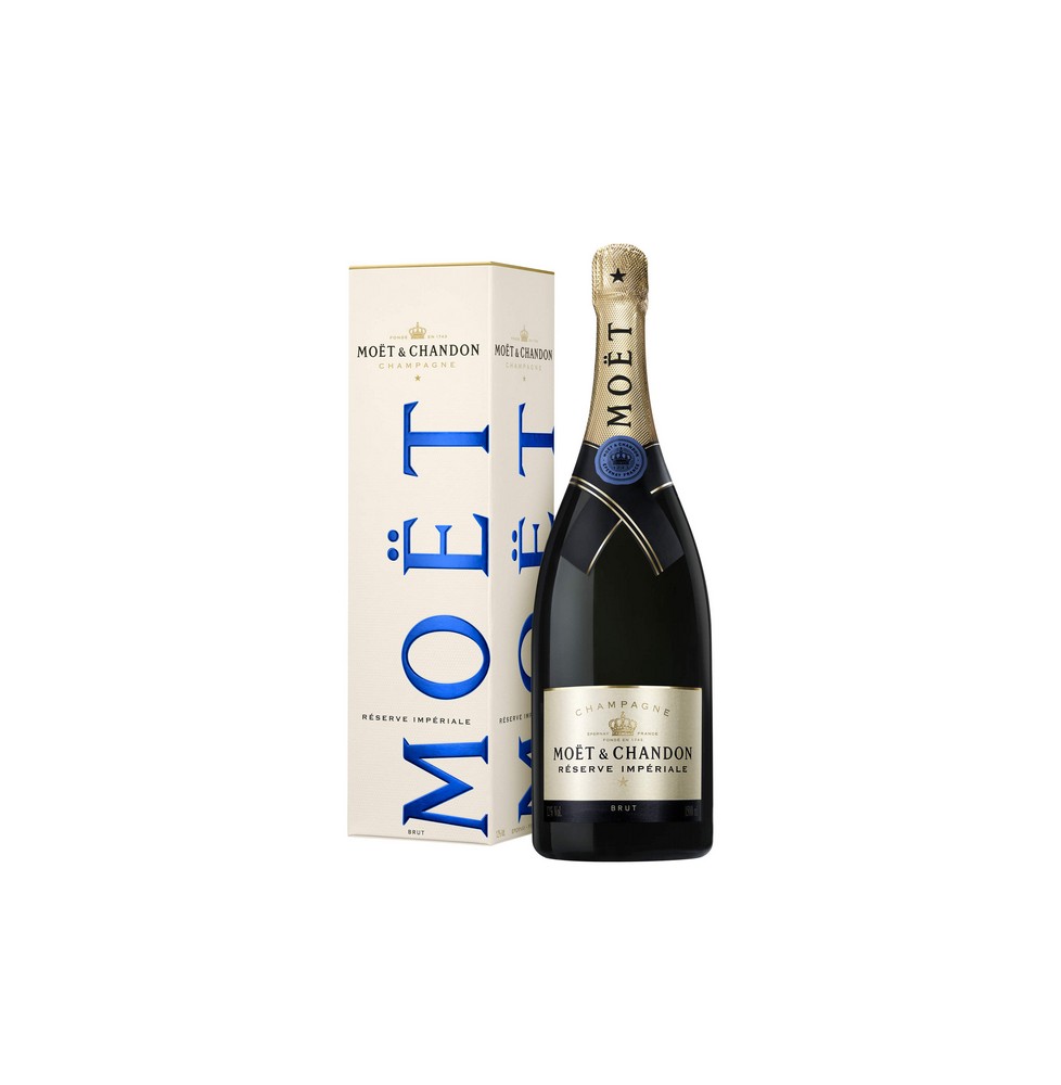 MOET ET CHANDON CHAMPAGNE RESERVE IMPERIAL BRUT ASTUCCIO 1.50 litri