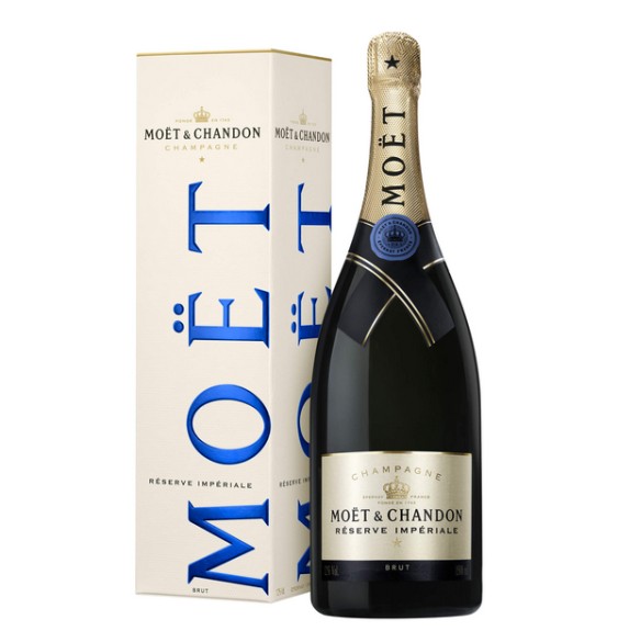 MOET ET CHANDON CHAMPAGNE RESERVE IMPERIAL BRUT ASTUCCIO 1.50 litri