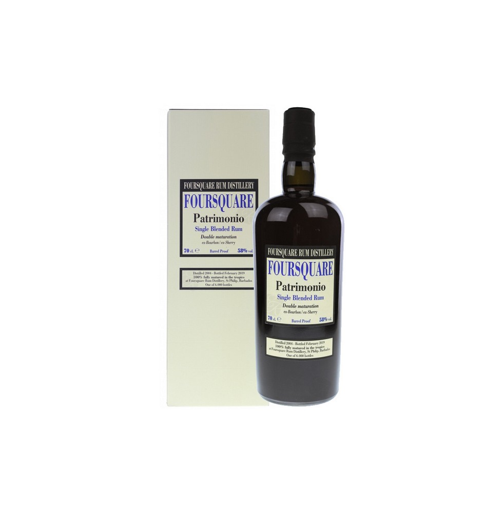 RUM FOURSQUARE PATRIMONIO 0.70 litri