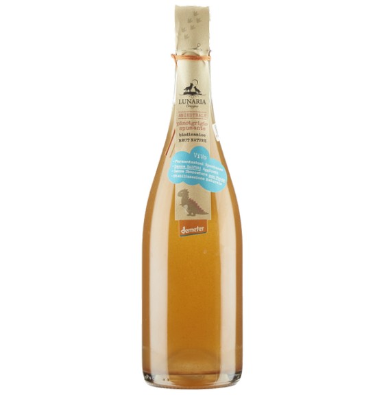 LUNARIA ANCESTRALE PINOT GRIGIO SPUMANTE ANCESTRALE CON FONDO  0.75 litri