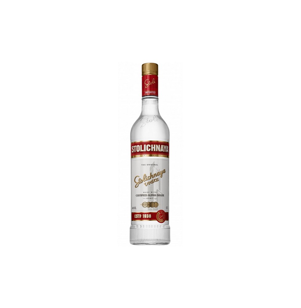 VODKA STOLICHNAYA RED PREMIUM 1.00 litri