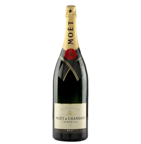 MOET ET CHANDON CHAMPAGNE BRUT IMPERIAL COFANETTO LEGNO 3.00 litri