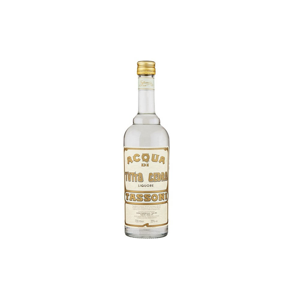 TASSONI ACQUA DI CEDRO 0.70 litri