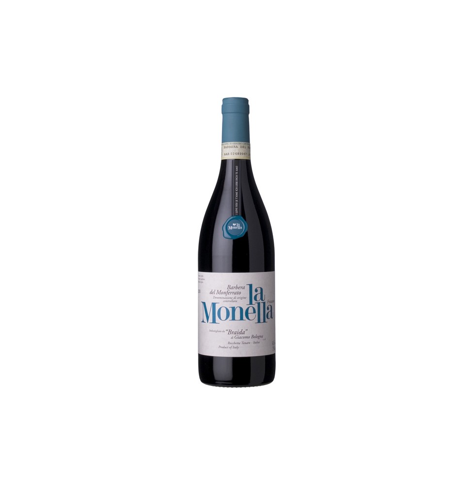 BRAIDA BARBERA LA MONELLA BARBERA DEL MONFERRATO FRIZZANTE  0.75 litri