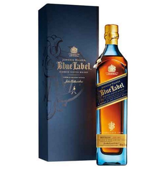 BLENDED SCHOTCH WHISKY JOHNNIE WALKER BLUE LABEL  0.70 litri