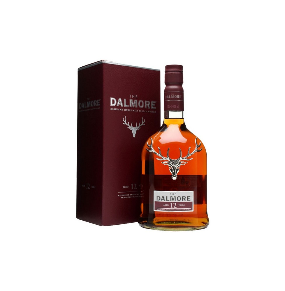 HIGHLAND SINGLE MALT SCOTCH WHISKY DALMORE 12yo 0.70 litri
