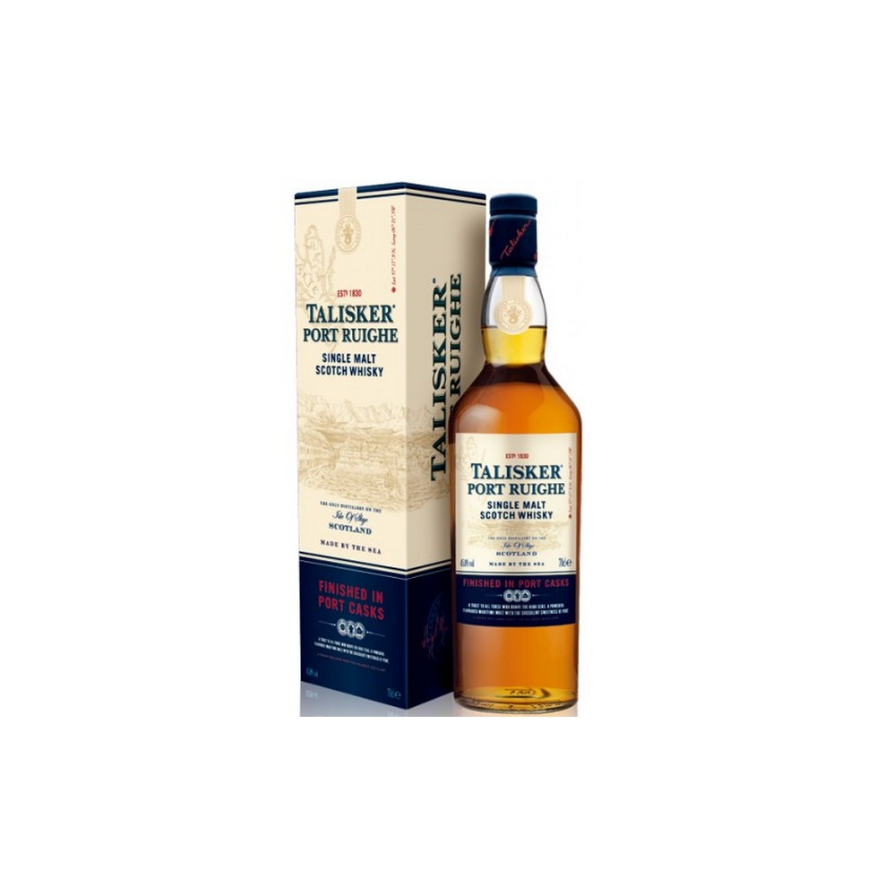 SINGLE MALT SCOTCH WHISKY TALISKER PORT RUIGHE  0.70 litri