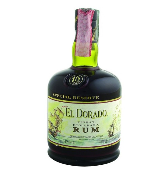 RUM EL DORADO 15yo  0.70 litri
