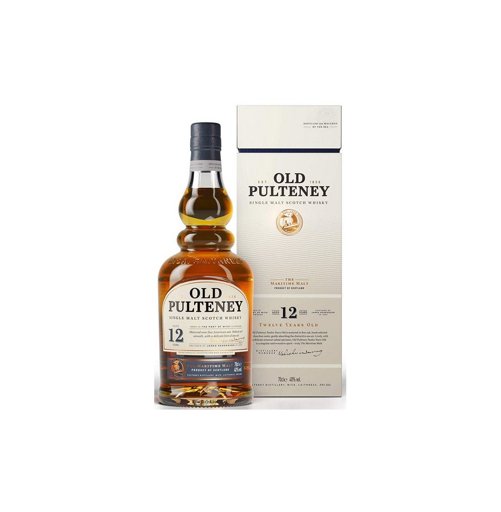 SINGLE MALT SCOTCH WHISKY OLD PULTENEY 12YO 0.70 litri
