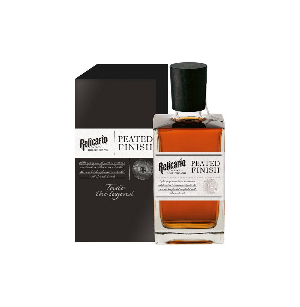RUM RELICARIO PEATED 0.70 litri